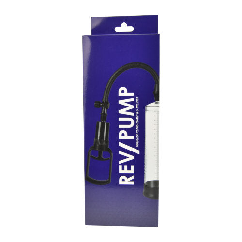 Rev-Pump Trigger Penis Pump 8.5 Inches