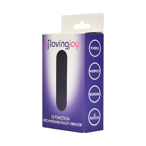Loving Joy 10 Function Rechargeable Bullet Vibrator