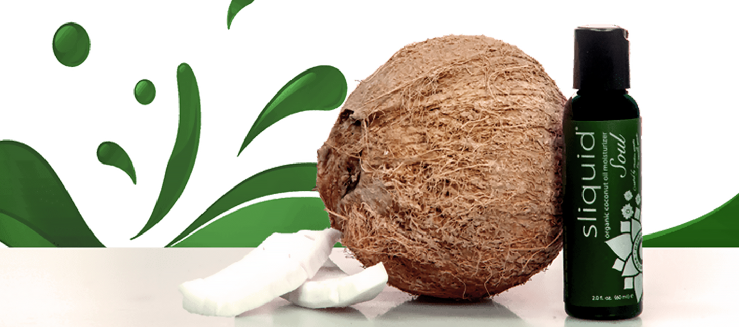 Sliquid Soul Organic Coconut Oil Moisturiser-59ml