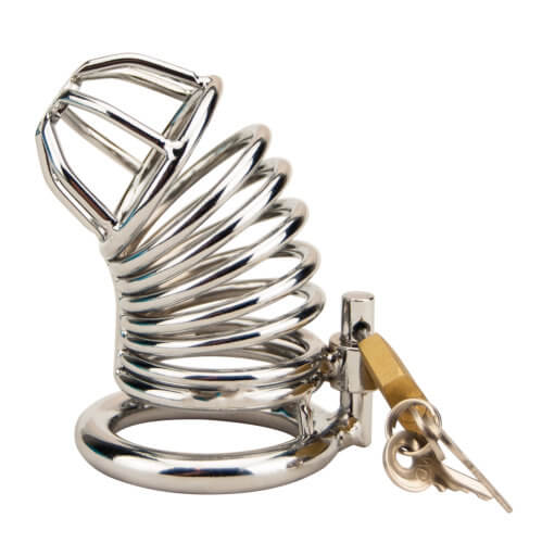 Impound Spiral Male Chastity Device