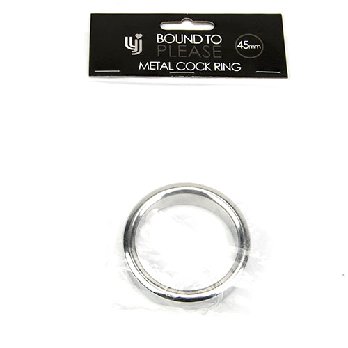Bound to Please Metal Cock and Ball Ring - 45mm