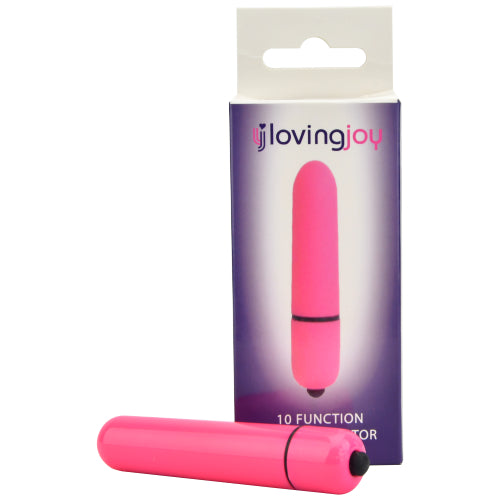 Loving Joy 10 Function Bullet Vibrator - 3 Colours Available