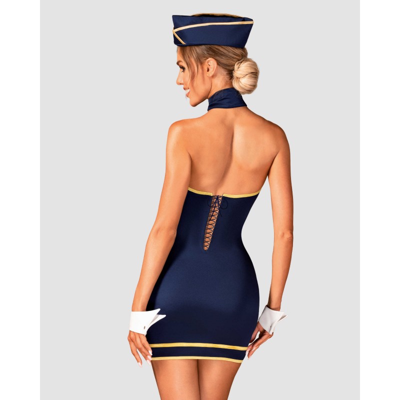 Sexy Stewardess Uniform - 4pc